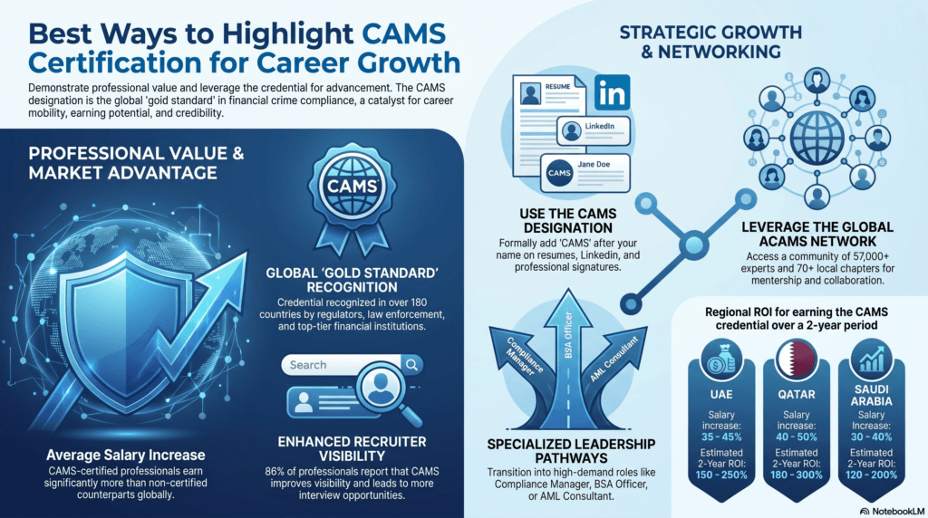 Best Ways to Highlight CAMS Certification for Career Growth Highlight CAMS certification