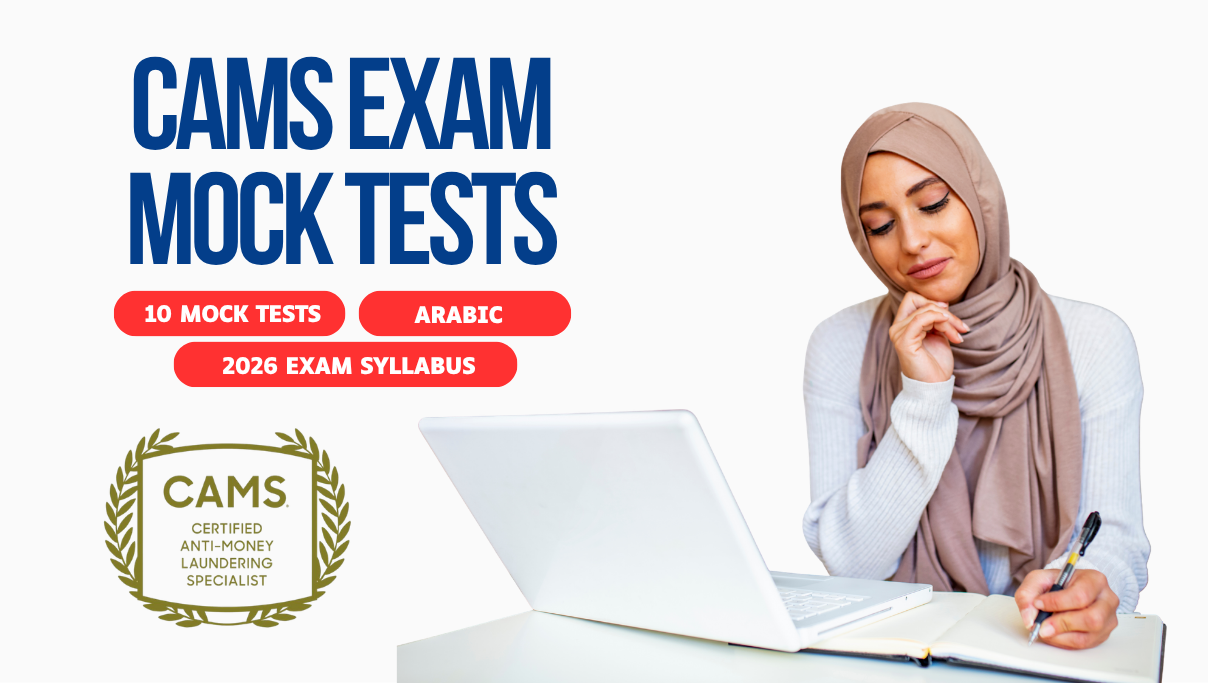 10 Full-Length CAMS Mock Tests – Arabic
