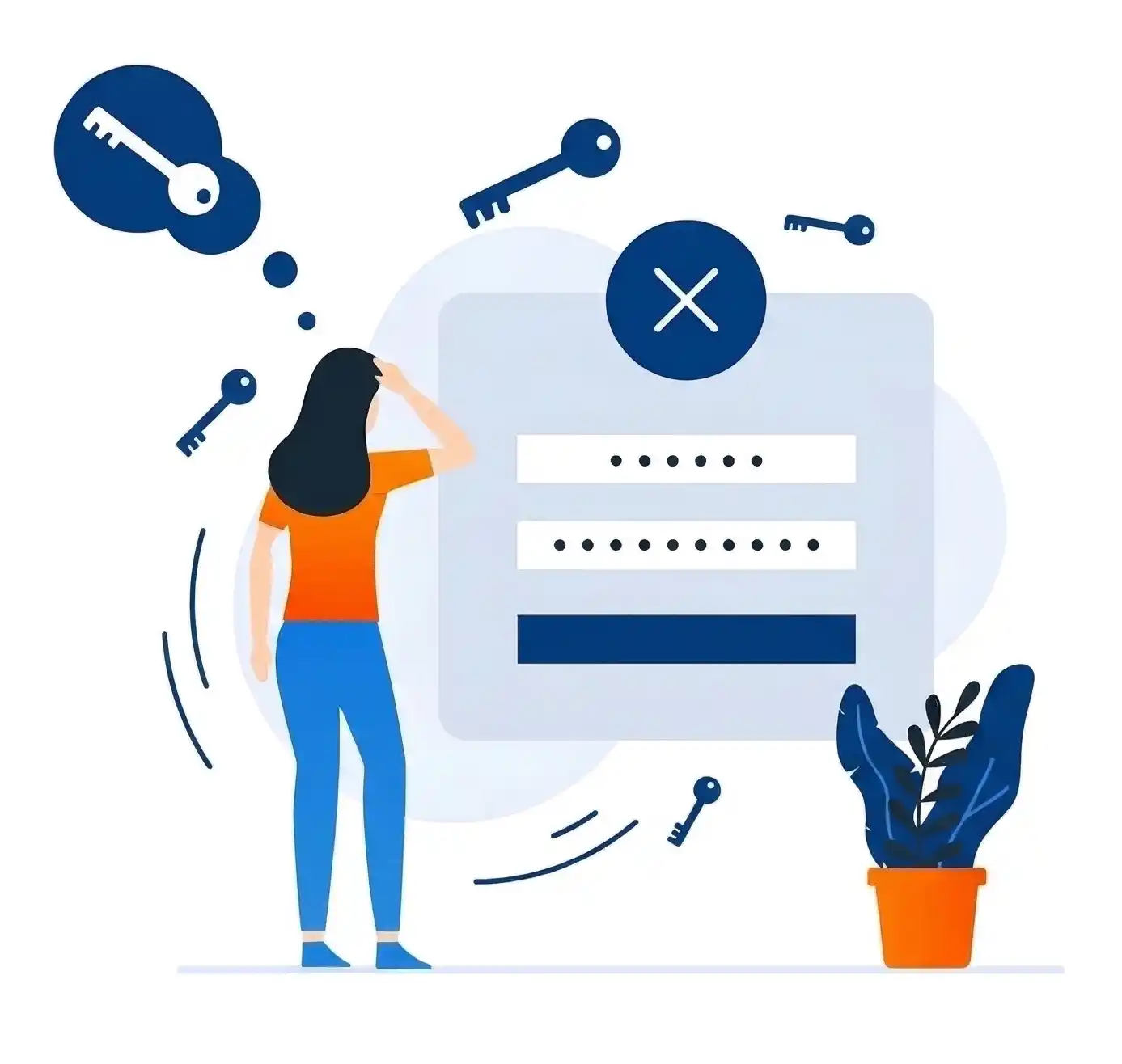 Forgot Password Illustration