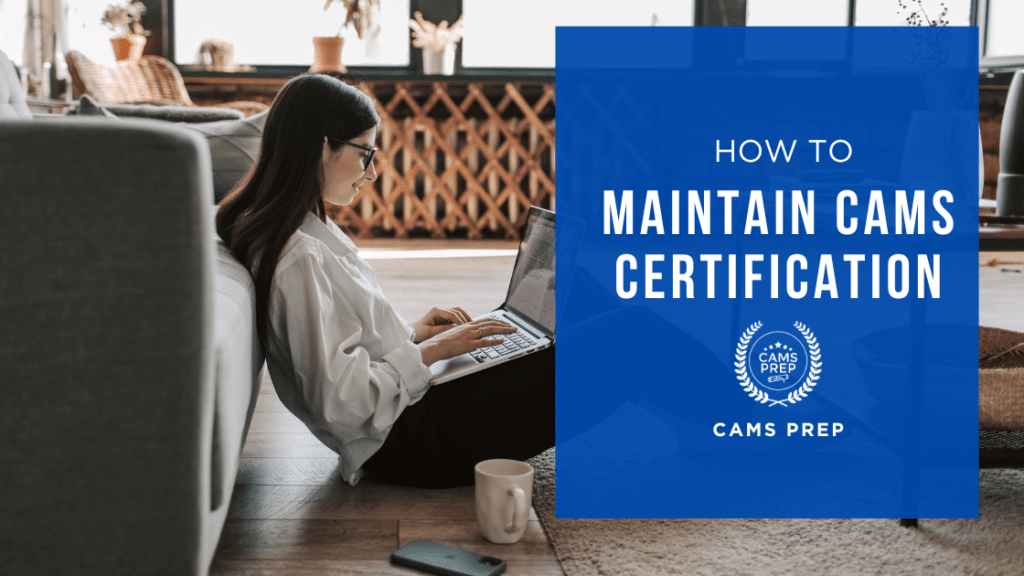 CAMS Certification Renewal Process