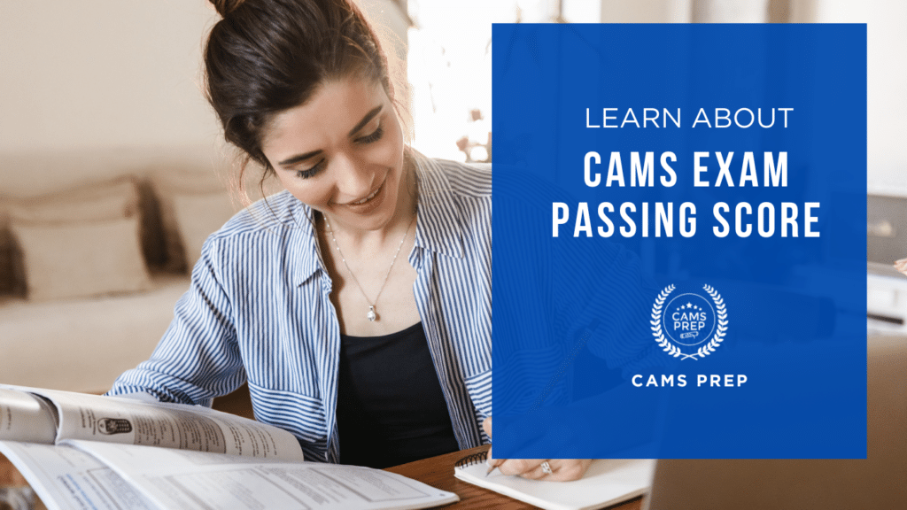 CAMS Exam Passing Score