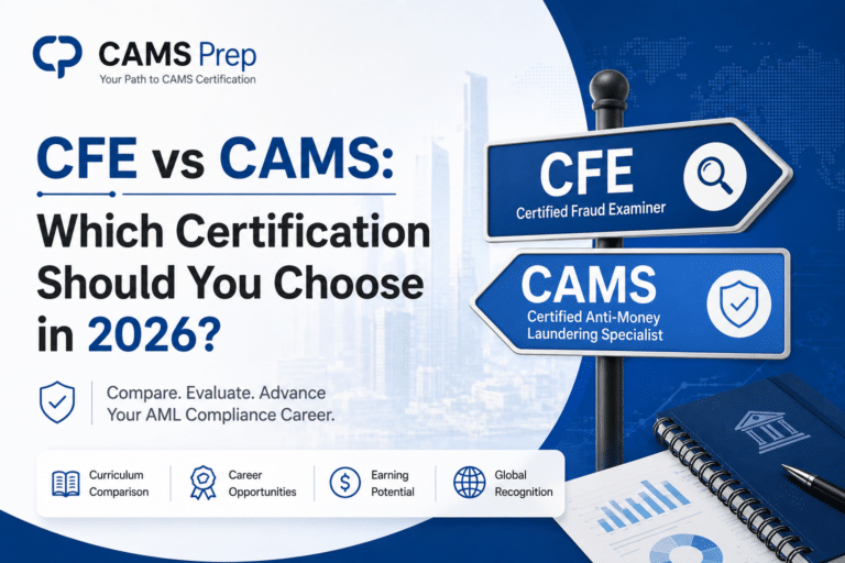 CAMS Vs CFE - Which Certification Should you Choose